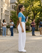 Square Neck Crop Top | 100% Cotton Fit Top | Miazi