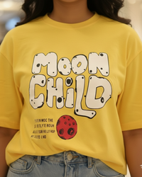 Moonchild T-Shirt | Women Premium Cotton Women  T-Shirts | Miazi