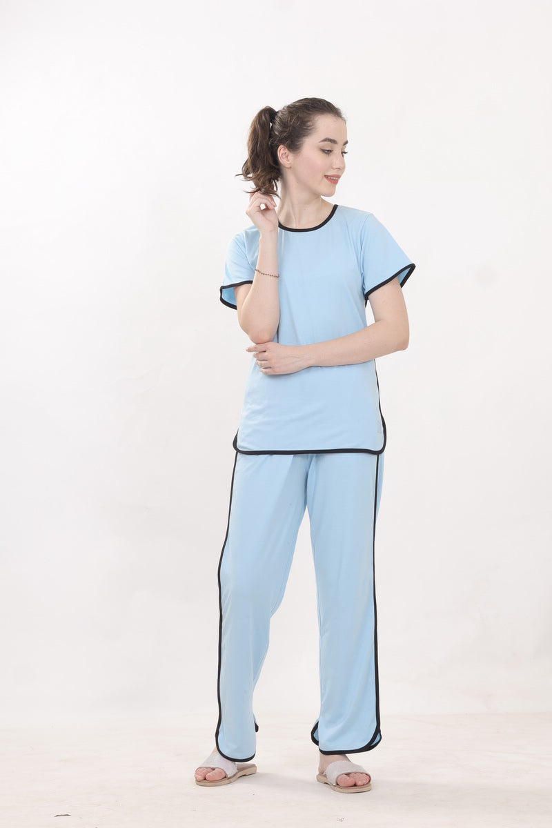 LADIES NIGHTWEAR BLUE MX_CSS11