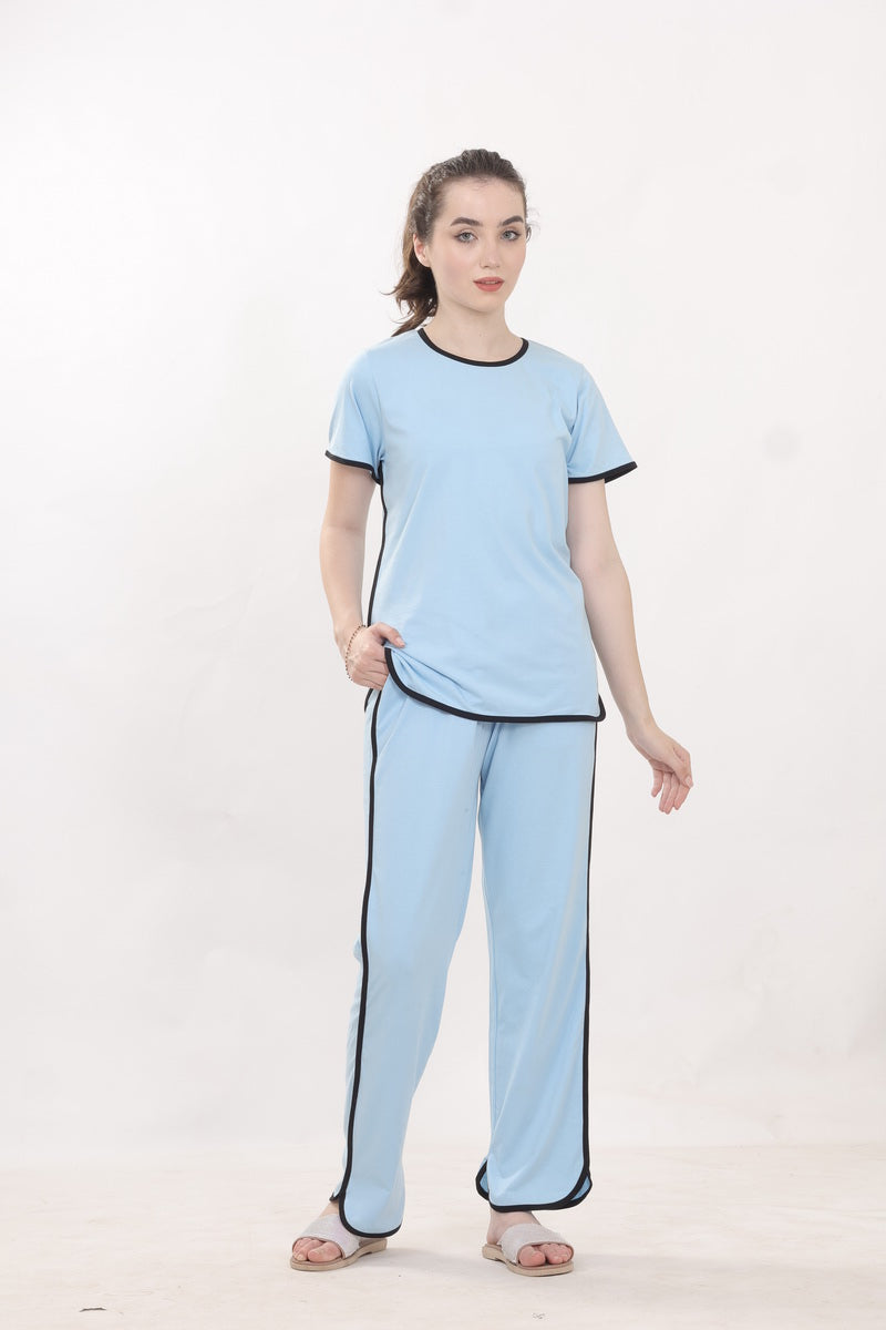 LADIES NIGHTWEAR BLUE MX_CSS11