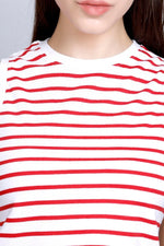 Striped Vest Style | Women Premium Cotton Crop Top | Miazi