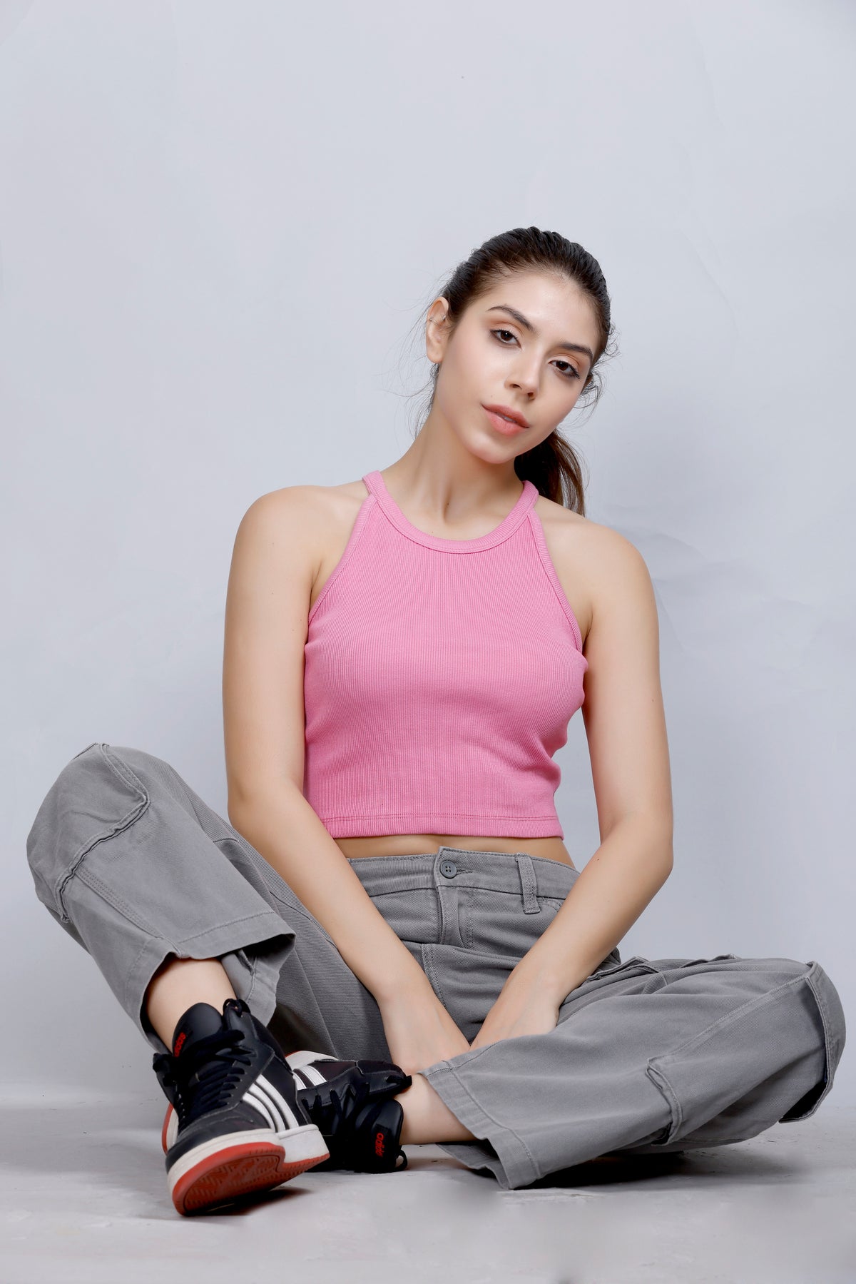 Halter Style | Women Premium Cotton Rib Tops | Miazi