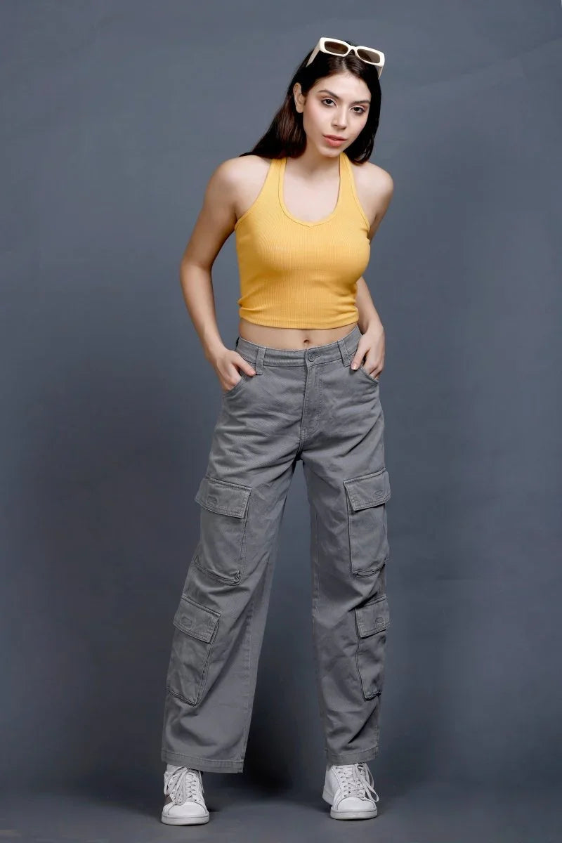 Halter Top | Women Premium Cotton Rib Tops | Miazi