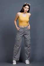 Halter Top | Women Premium Cotton Rib Tops | Miazi