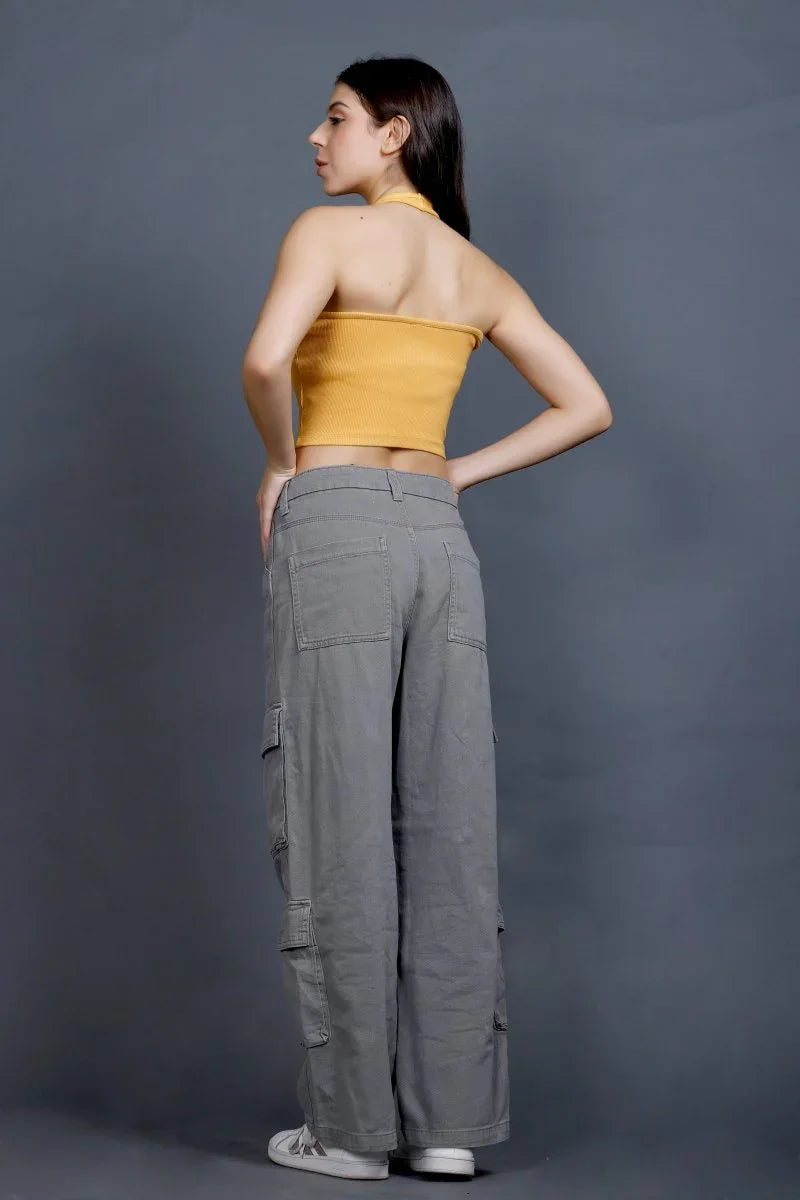 Halter Top | Women Premium Cotton Rib Tops | Miazi