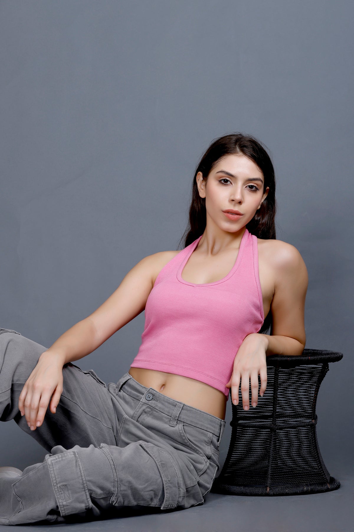 Halter Top | Women Premium Cotton Rib Tops | Miazi
