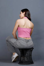 Halter Top | Women Premium Cotton Rib Tops | Miazi