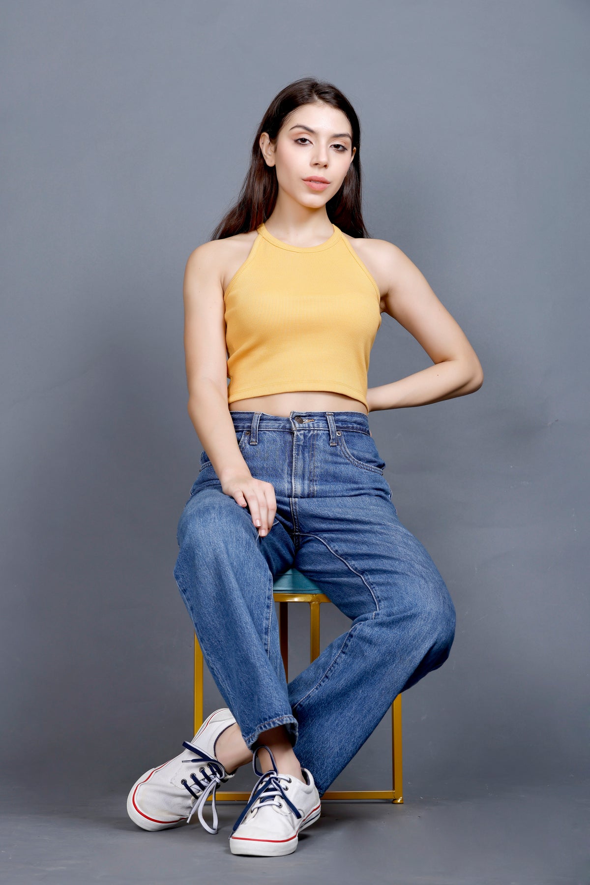 Halter Style | Women Premium Cotton Rib Tops | Miazi