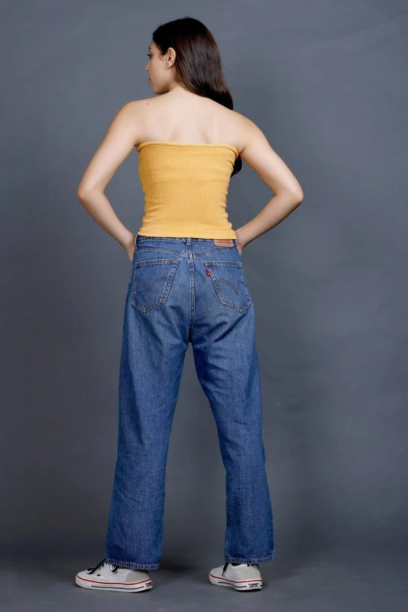 Tube Top | Women Premium Cotton Rib Tops | Miazi