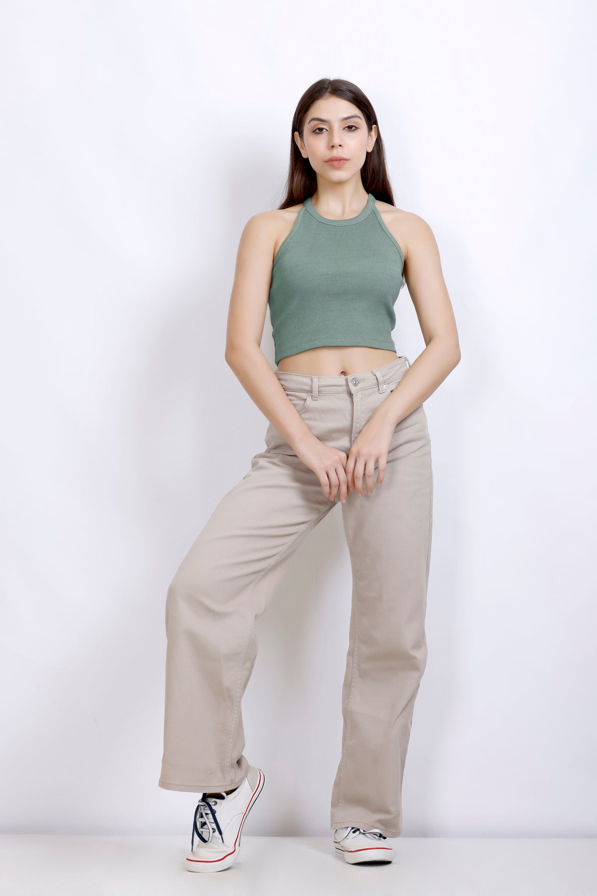 Halter Style | Women Premium Cotton Rib Tops | Miazi