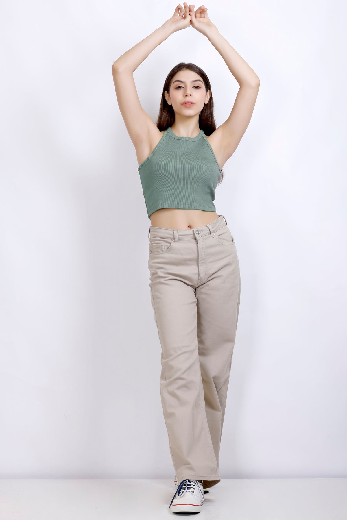 Halter Style | Women Premium Cotton Rib Tops | Miazi
