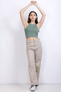 Halter Style | Women Premium Cotton Rib Tops | Miazi