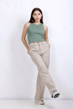 Ribbed Vest | Women Premium Cotton Rib Top | Miazi