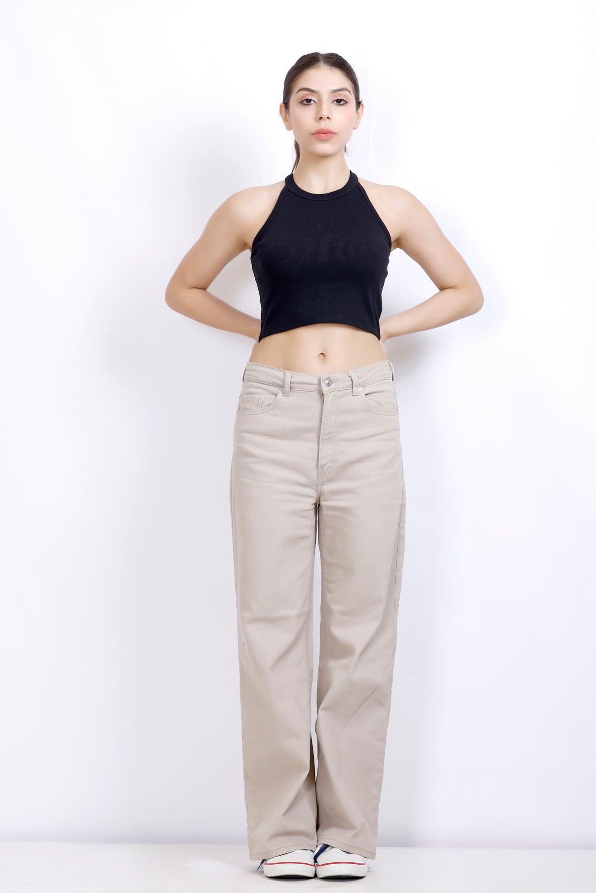 Halter Style | Women Premium Cotton Rib Tops | Miazi