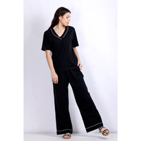 COMFY NIGHTWEAR BLACK, (PLUS SIZE COLLECTION) MXV1