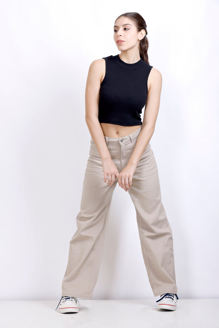 Mandarian Rib Top | Women Premium Cotton Rib Tops | Miazi