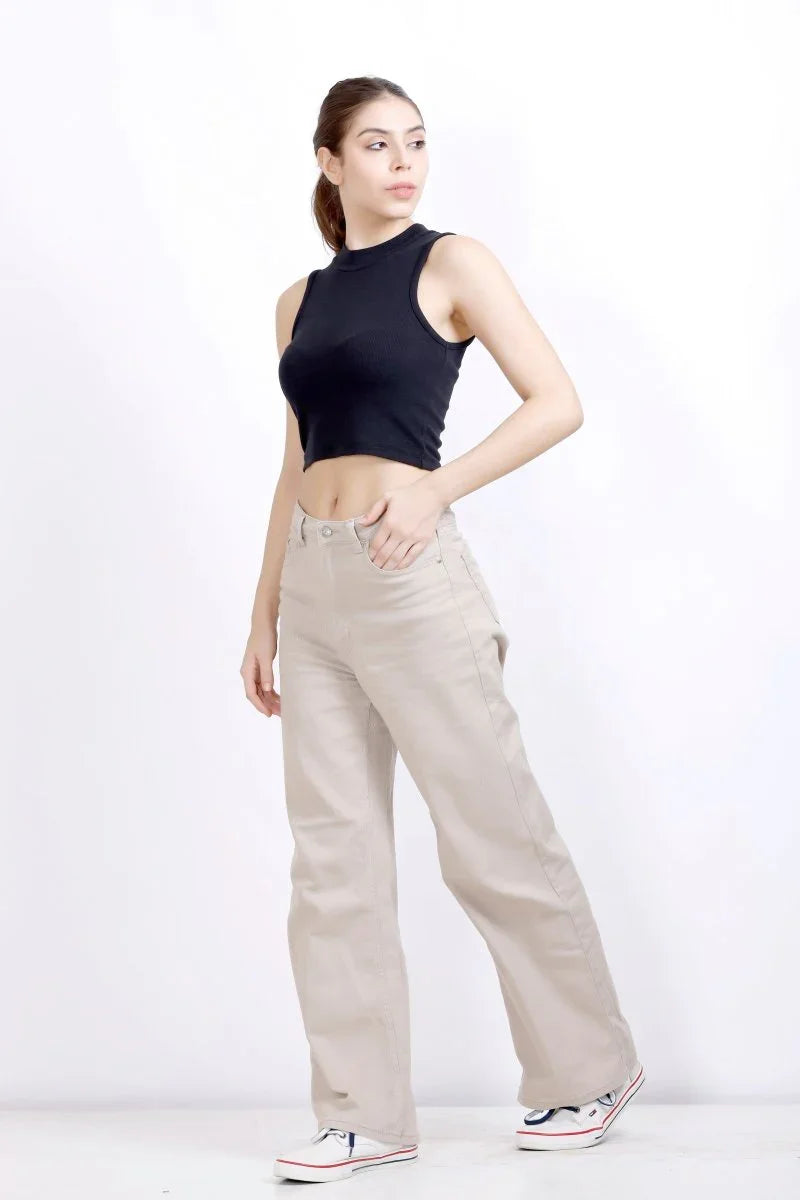 Mandarian Rib Top | Women Premium Cotton Rib Tops | Miazi