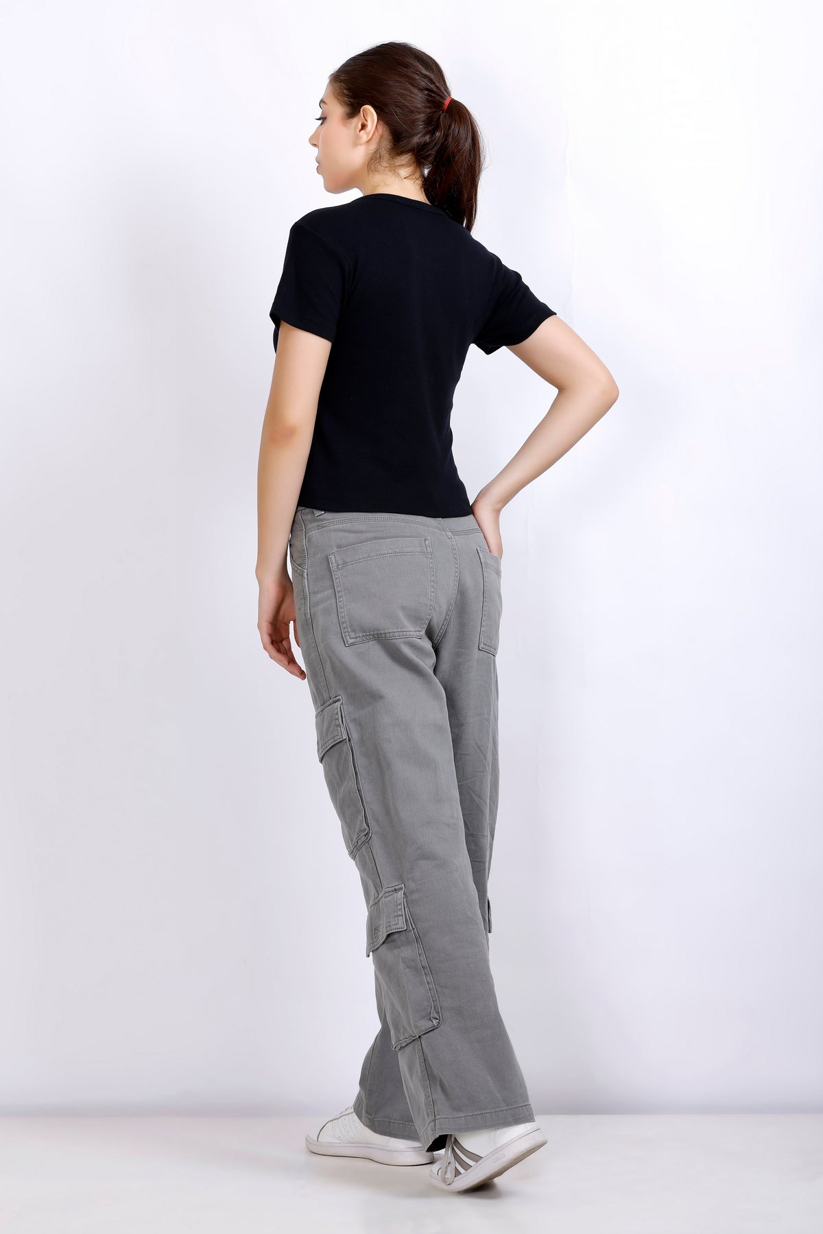 Basic Black | Women Premium Cotton Rib Tops | Miazi