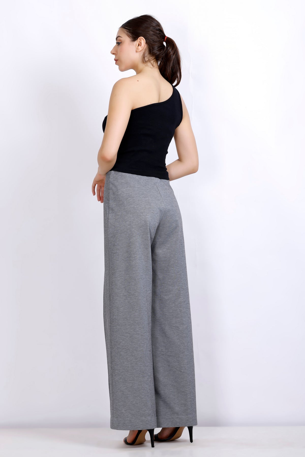 One Shoulder Top | Women Premium Cotton Rib Tops | Miazi