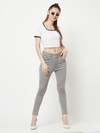 Square Neck Crop Top