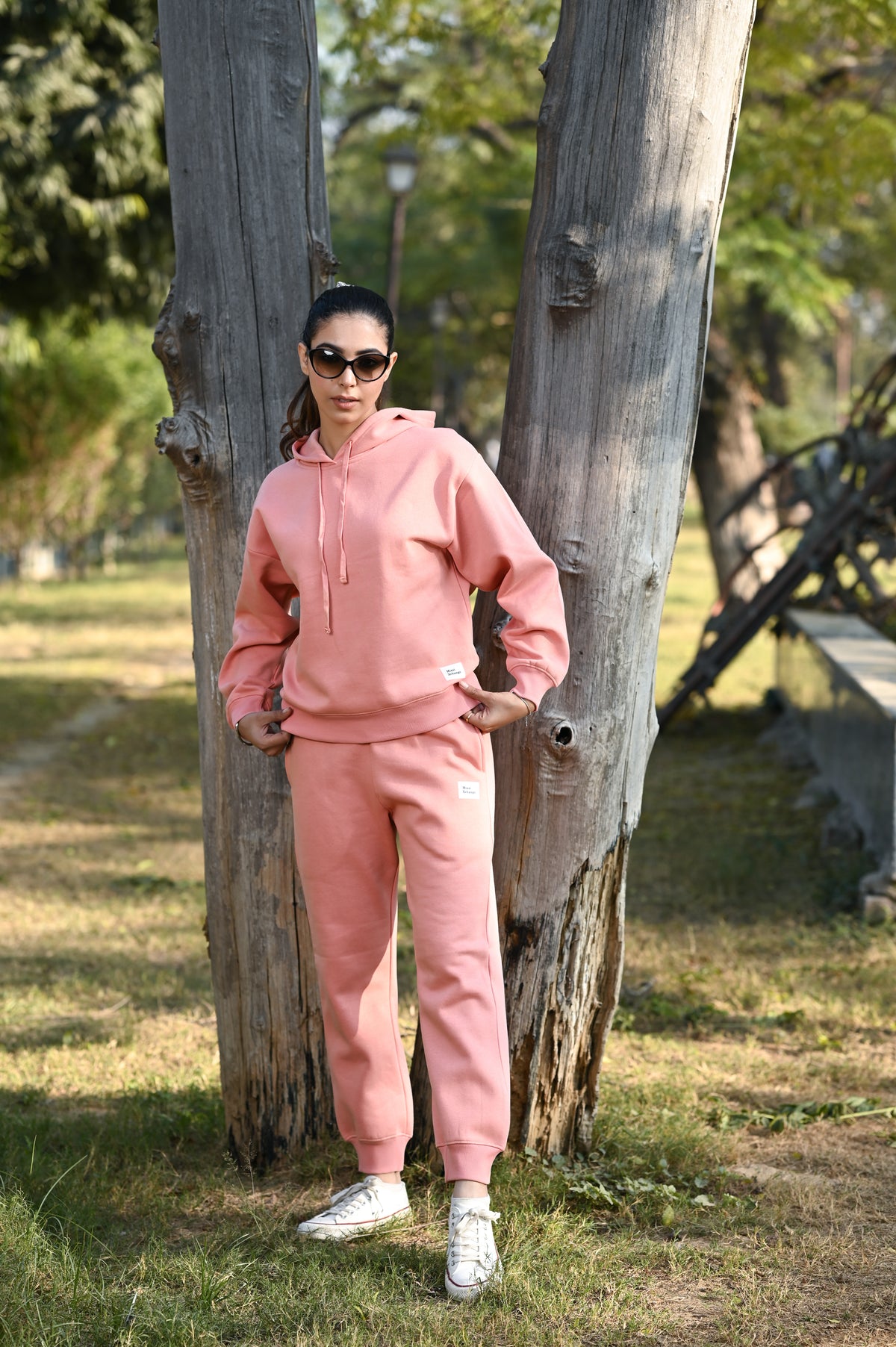 Women Solid Tracksuit 100% Cotton Fleece | Premium Cotton Track Suit | Miazi