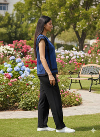 Side Slit Patterned Nightwear | Women Premium Cotton Nightwear | Miazi