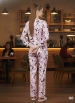 Mickey Print (Full Sleeve) | Women Premium Cotton Nightwear | Miazi MX_FS_MP06