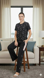 Tropical Nightwear | Women Premium Cotton Nightwear | Miazi MX_TPS8