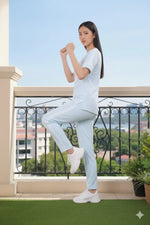 Twin Stripped Nightwear | Women Premium Cotton Nightwear | Miazi MX_CSS21