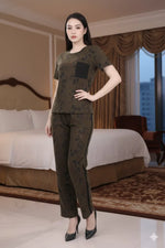 Mickey Print (Half Sleeve) | Women Premium Cotton Nightwear | Miazi MX_HS_CBS06