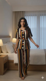 Multicolour Nightwear | Women Premium Cotton Nightwear | Miazi MX_MC25