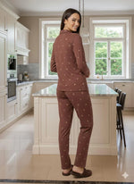 Crown Nightwear (Full Sleeve) | Women Premium Cotton Nightwear | Miazi MX_FS_FOS31