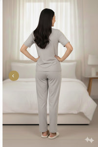 Side Strip Nightwear | Women Premium Cotton Nightwear | Miazi