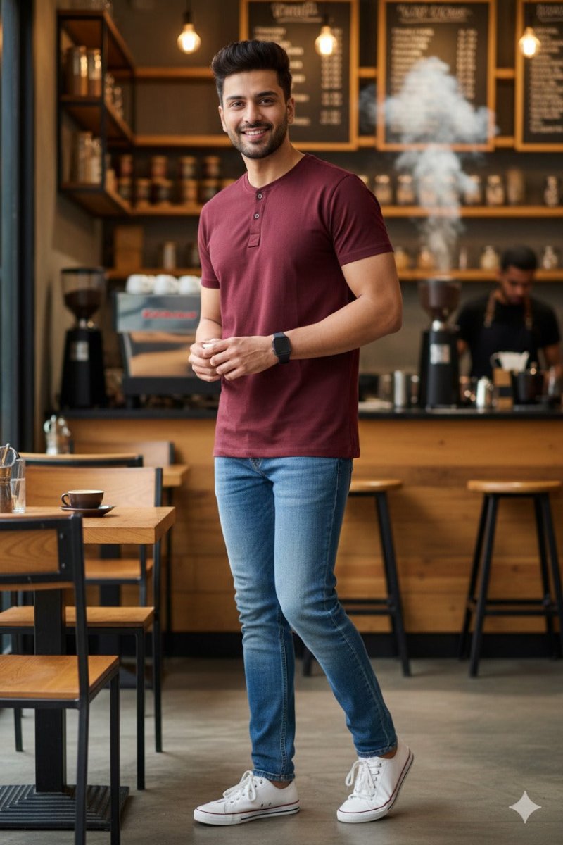 Mens Hanley Tee | Premium Cotton Men'S T-Shirts | Miazi