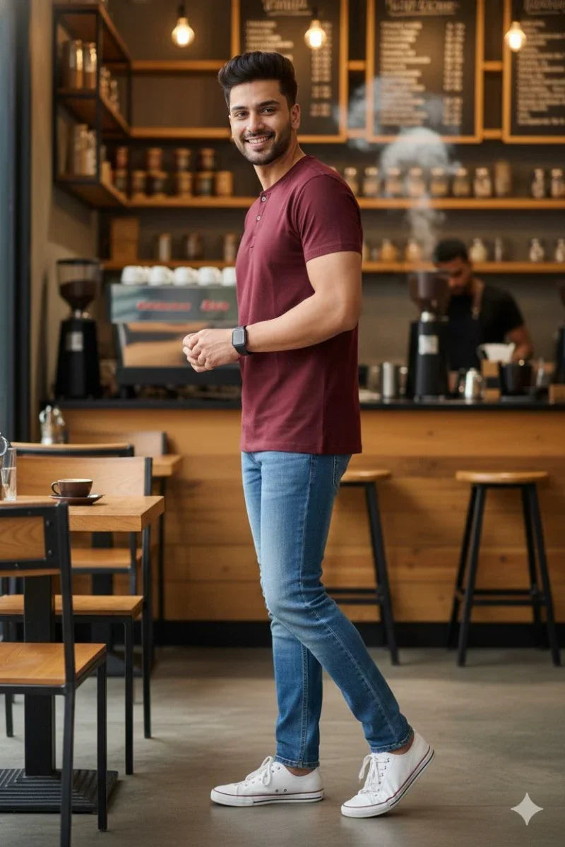 Mens Hanley Tee | Premium Cotton Men'S T-Shirts | Miazi