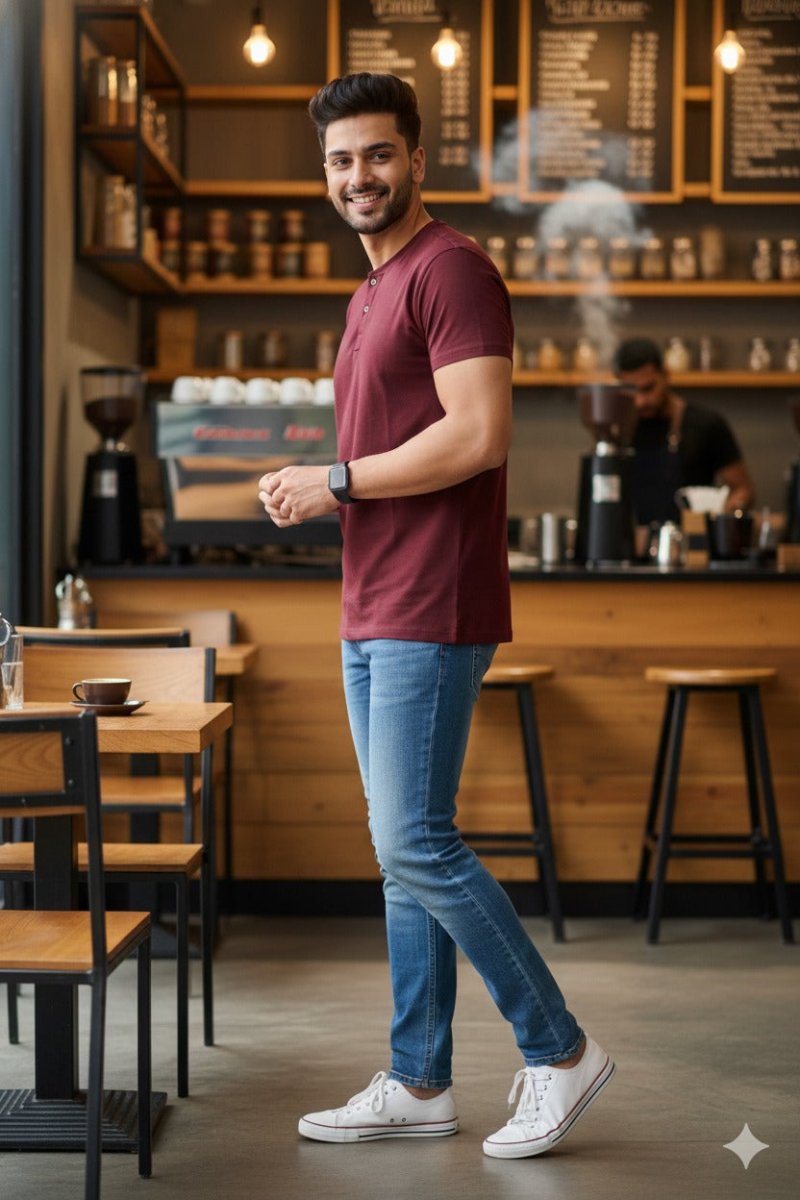 Mens Hanley Tee | Premium Cotton Men'S T-Shirts | Miazi