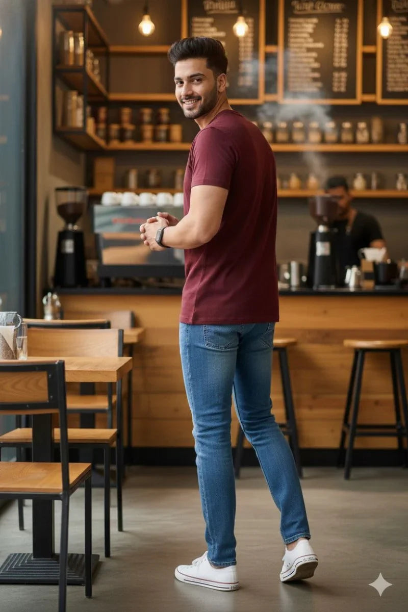 Mens Hanley Tee | Premium Cotton Men'S T-Shirts | Miazi