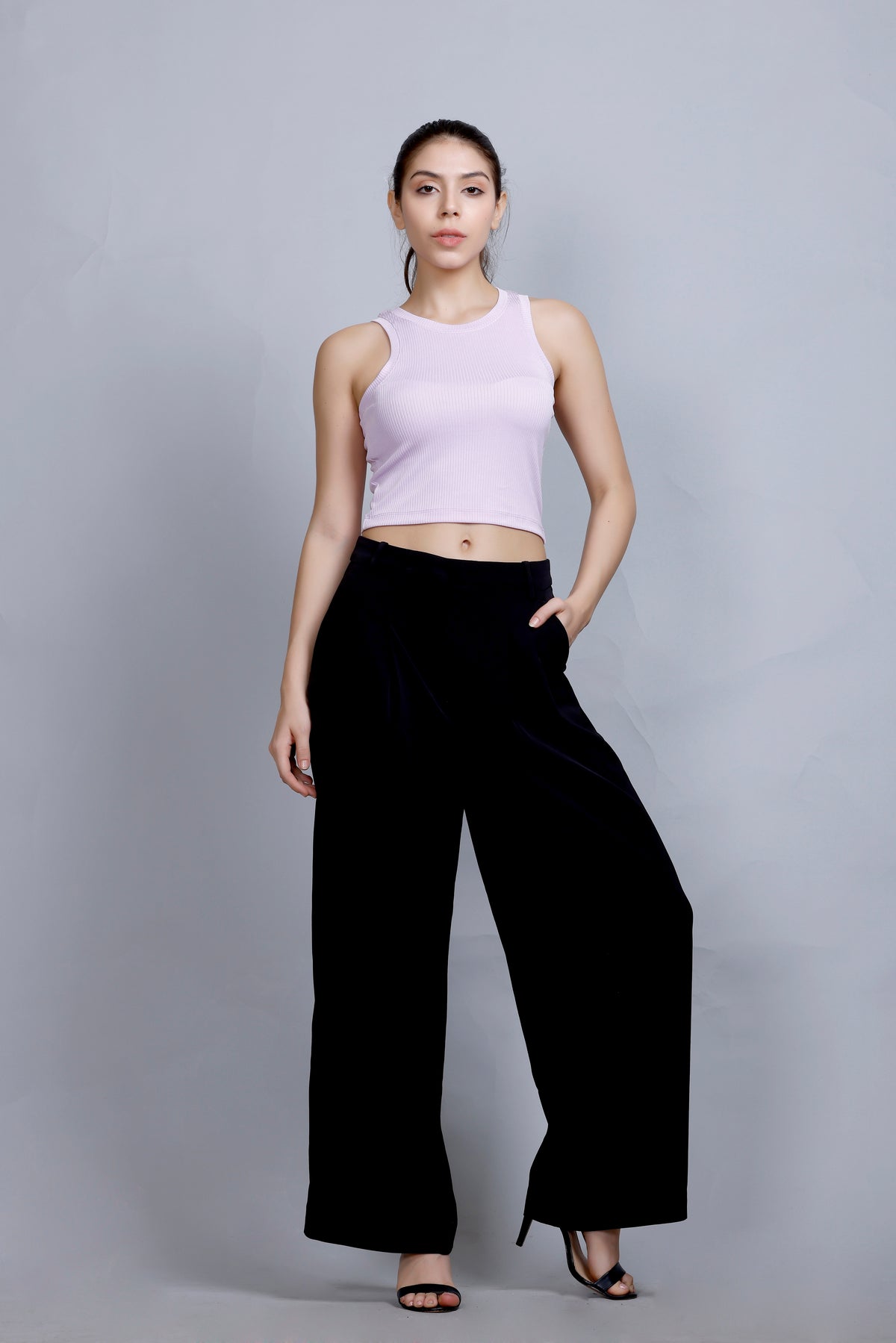 Ribbed Vest | Women Premium Cotton Rib Top | Miazi