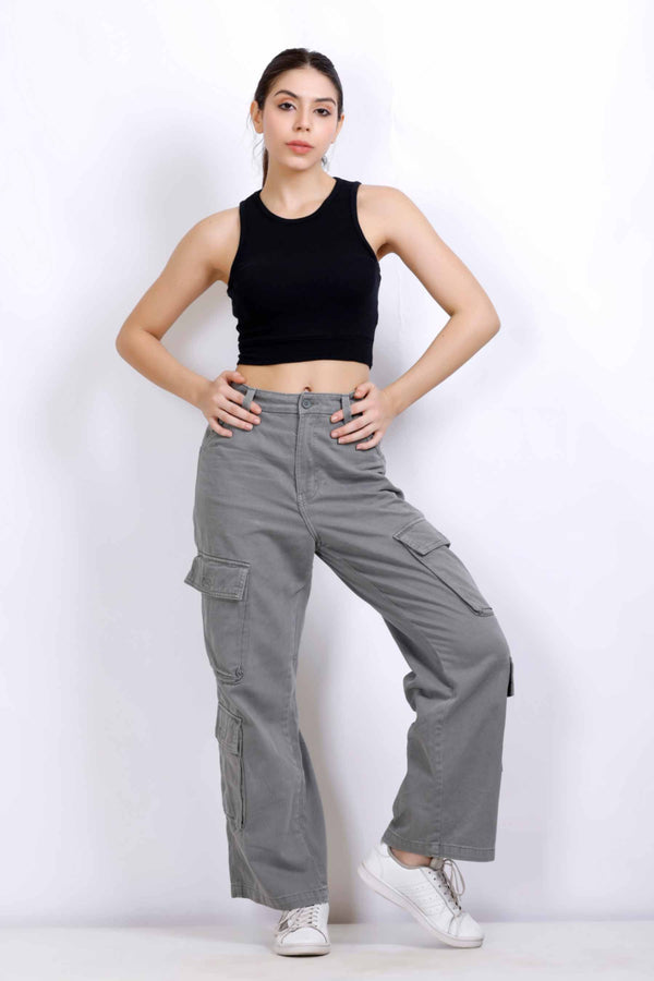 CROPPED SPORTS RIB TOP BLACK BKR2