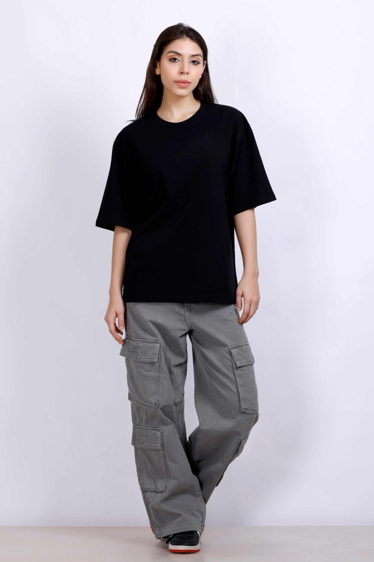 OVERSIZE BASIC T-SHIRT BLACK