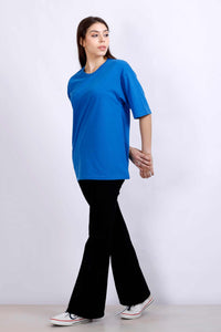 OVERSIZE BASIC T-SHIRT BLUE