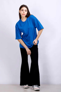 OVERSIZE BASIC T-SHIRT BLUE