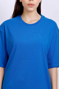 OVERSIZE BASIC T-SHIRT BLUE