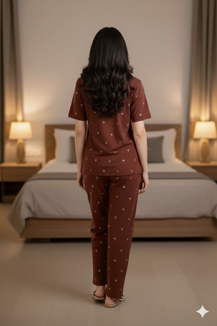 Mocha Crown Nightwear