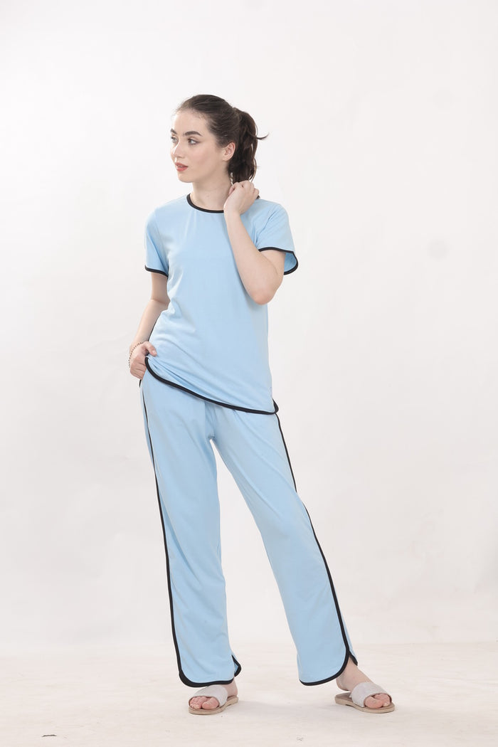 LADIES NIGHTWEAR BLUE MX_CSS11